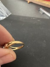 Clogau Gold 9ct Rose Gold  Mint With Pearl 4.26g Ring Size P