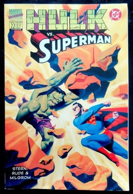 Marvel/DC Comic: HULK VS. SUPERMAN, Stern, Rude, Milgrom, 1999, Deutsch