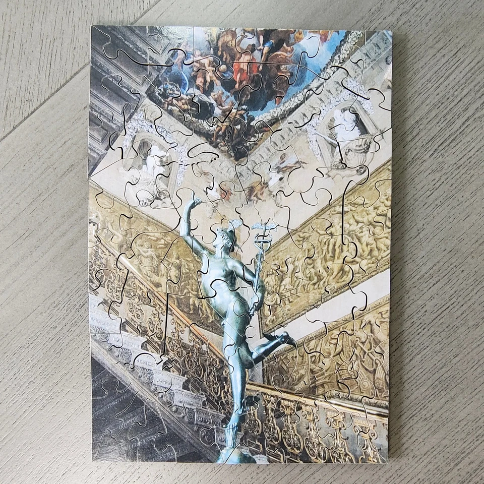 Rompecabezas de madera Wentworth Mercury & Great Stairs Chatsworth 75 piezas completo Foto 2 de 4