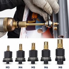 5 Pcs Rivet Nut Nut Tool Set Carbon Steel Hand Rivet Nut Head For Space Meubles 5 Pcs Rivet Nut Nut Tool Set Carbon Steel Hand Rivet Nut Head For Space Meubles