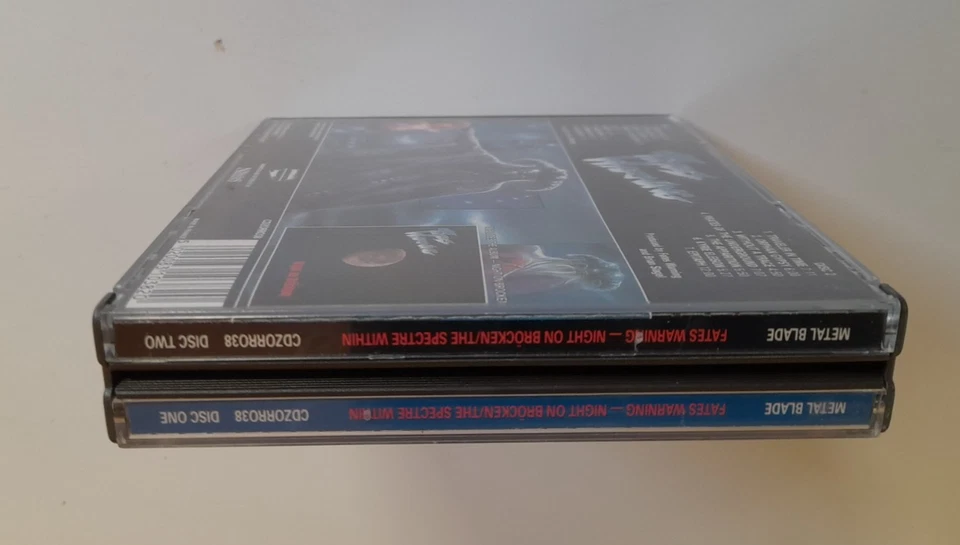 Spectre Within and Night on Brocken CD Fates Warning VGC - Image 4 of 4