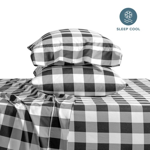 Bare Home 1800 Ultra-Soft Sheet Set Prints - Deep Pockets - Bild 88 von 126