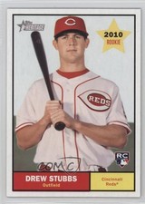 2010 Topps Heritage Drew Stubbs #156 0q3
