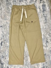 Dries Van Noten Mens Spring/Summer 25 Beige Cargo Pants Runway - Size 54 XL