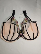 Elomi by Wacoal CARRIE  34N (US) 34JJ (UK) Plunge Underwire Bra EL301802 B362