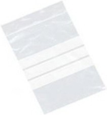 100 Small 4 x 5.5" / 100 x 137mm Clear Plastic Polythene Resealable Gripseal Ba