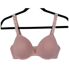 Natori 732080 Pure Luxe underwire T-shirt bra pink size 34B