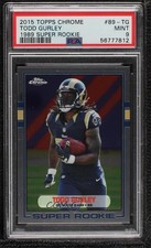 2015 Topps Chrome 1989 Super Rookies Todd Gurley II #89-TG PSA 9 MINT 11rv