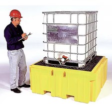 Ultratech 1157 Ibc Still Containment Unit, For (1) Ibc, 62 In L X 62 In W X 28