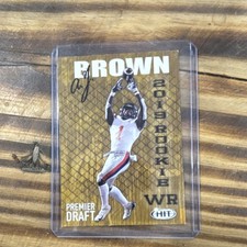 SAGE 2019 Hit Premier Draft A.J. Brown #34 Rookie Autographed Football Card