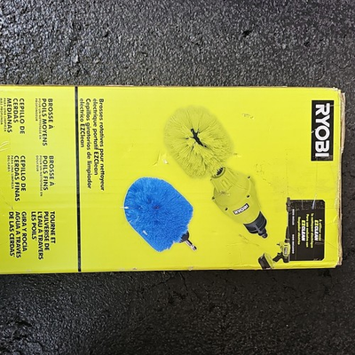 #ad RYOBI EZCLEAN Power Cleaner Spinning Brush Set Medium amp; Fine Bristle RY3112SB $17.50