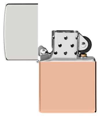 Zippo Limited Edition Bimetal Lighter Sterling Silver & Copper