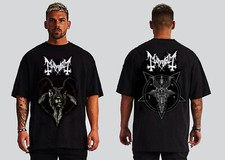 Mayhem black dead metal short Sleeve front and back print