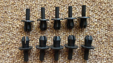 FIT ALFA ROMEO 10x Push In Rivet Front Wheel Arch Lining & Mudguard Trim Clips