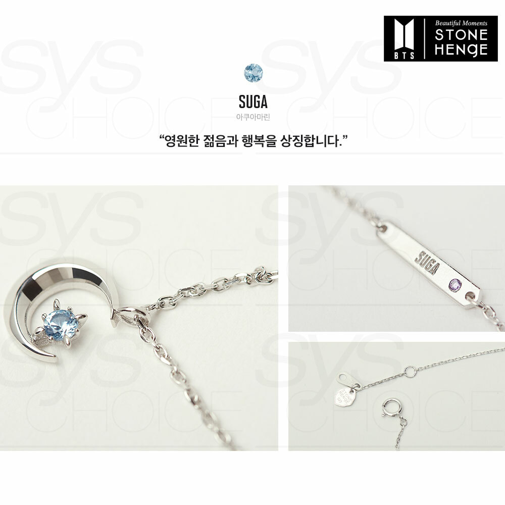 BTS STONE HENgE MOMENT OF LIGHT Necklace COEXIST Ver +