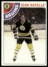 1978-79 Topps #155 Jean Ratelle Boston Bruins
