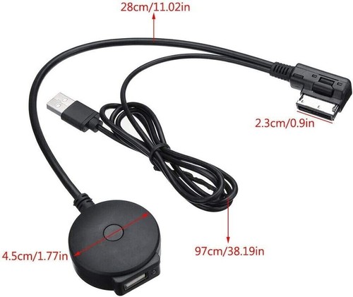 DHL Bluetooth Adapter Kabel AMI MMI 2G für VW Golf Jetta Passat Audi A4 A6 Q5 DE - Bild 10 von 24