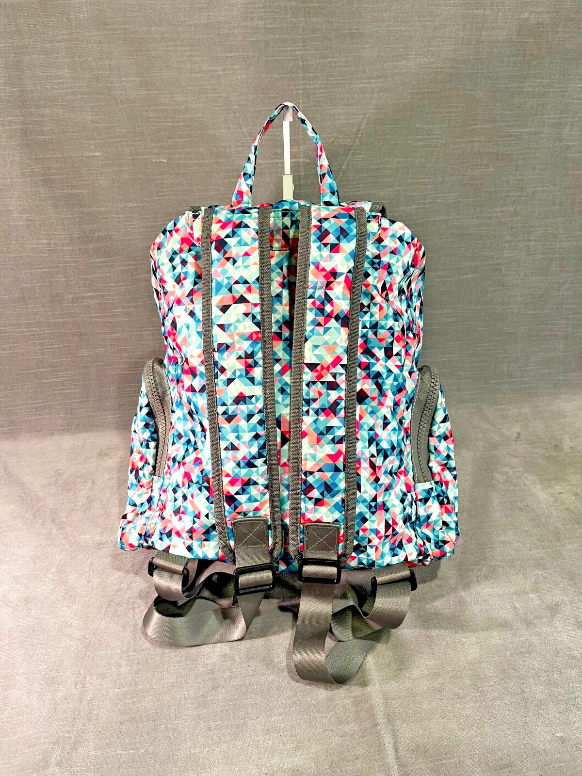 Daypack Geometric Print Lightweight Backpack-No L… - image 4