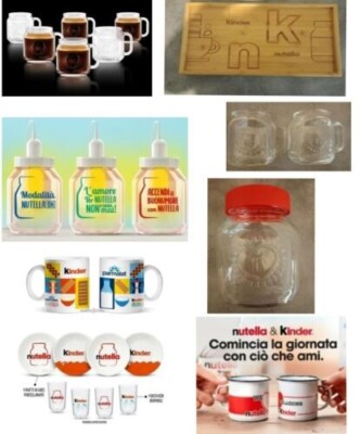 Nutella Kinder Ferrero Parmalat Kit