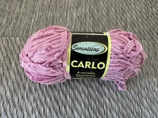 Sensations CARLO Shimmering Tape Yarn Color #4-Carlo Peony  50g/120yds