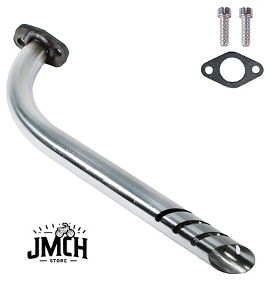 Mini bike exhaust header Pipe for MMB80 Motovox MBX10 Baja DB30 Lifan 79 / 105cc