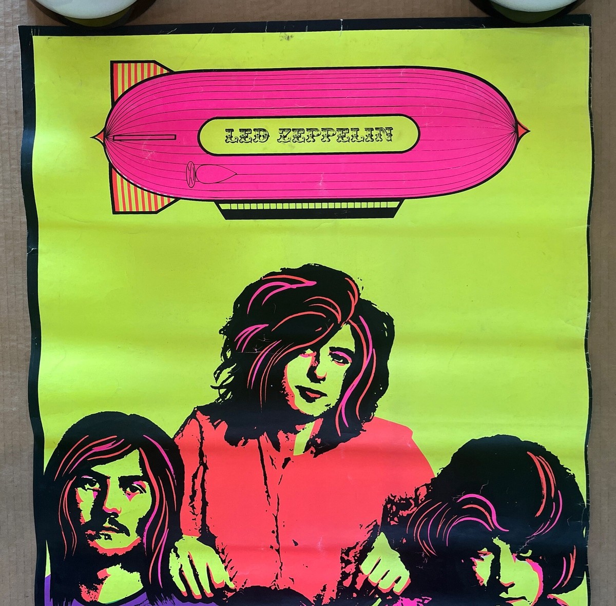 Original Vintage 1970s 70s Led Zeppelin Rock Music Group