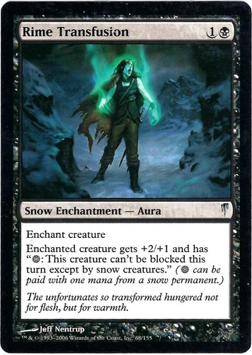 (4X) Rime Transfusion Coldsnap Uncommon – MTG Magic the Gathering Card - Picture 4 of 9