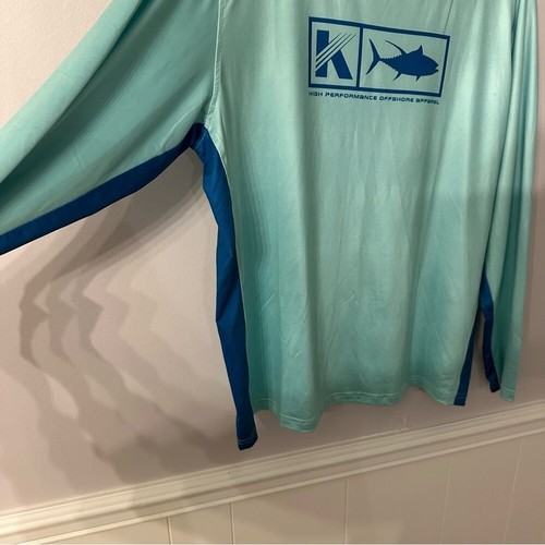 Koofin Gear High Performance Offshore Apparel Langarm Angelshirt Gr. L GUC - Bild 6 von 7