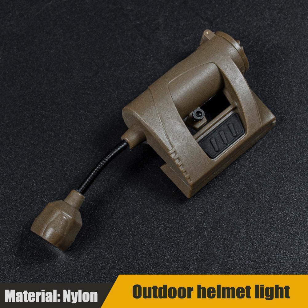 Tactical Helmet Light 3 Modes LED Airsoft Helmet Torch Flashlight Lamp