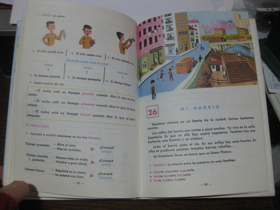LIBRO TEXTO ESCOLAR ESCUELA LENGUA ESPAÑOLA 2 EGB ALVAREZ MIÑON 1972 NUEVO - Imagen 4 de 4