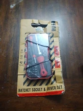 MAMMOTH 41-PC Pro Precision Magnetic High Carbon Steel RATCHET SOCKET DRIVER SET