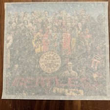 VTG The Beatles Sgt. Pepper  s Lonely Hearts Club Band Iron On Transfer 9 X 8.5  