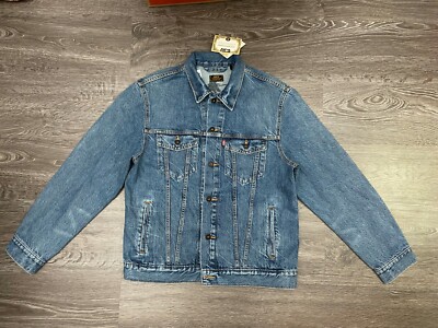 【m】 Levis Men's Skateboarding Collection Trucker Denim Jacket Blue
