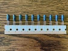 10 New Nichicon KL 1 uf 50v Radial Capacitors 2021 1uf Low Leakage UKL