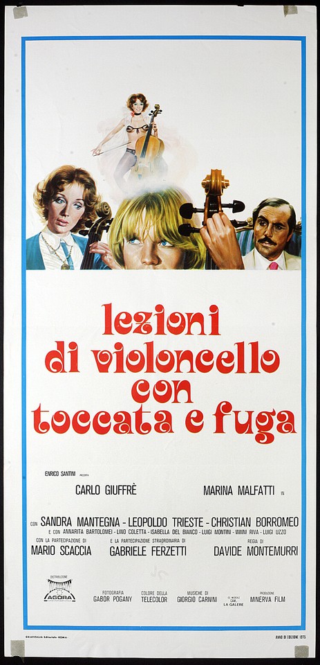 Locandina di Lezioni di violoncello con toccata e fuga (1976)