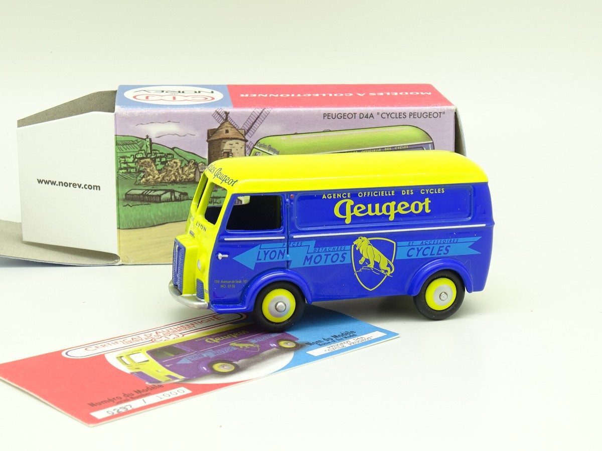 Corgi Ixo Norev SB 1/43 - Lote De 4 Peugeot Incluyendo D4A 203 404