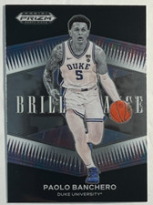 2022 Panini Prizm Draft Picks Basketball #BR-PB Paolo Banchero Brilliance Insert