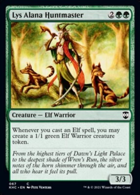 Lys Alana Huntmaster ~ Commander: Kaldheim [ NearMint ] [ Magic MTG ]