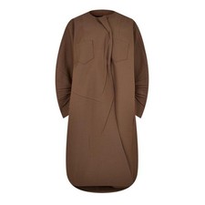 Prada Asymmetrical Single-breasted Coat Size S (42)