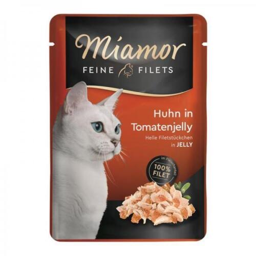 Miamor FB Feine Filets Huhn in Tomatenjelly 100 g (Menge: 24 je Bestelleinheit) - Bild 1 von 1
