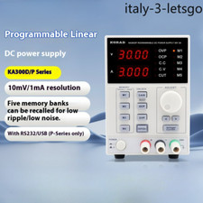 KA3005D Adjustable Voltage Regulator with Three Outputs Programmable Linear DC