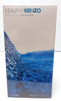 L'eau Par Kenzo Pour Homme EDT Spray 100ml e 3.4 FL.OZ.