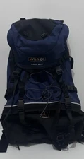 Vango Sherpa 60+10 Adjustable Framed Rucksack Backpacking Blue / Grey