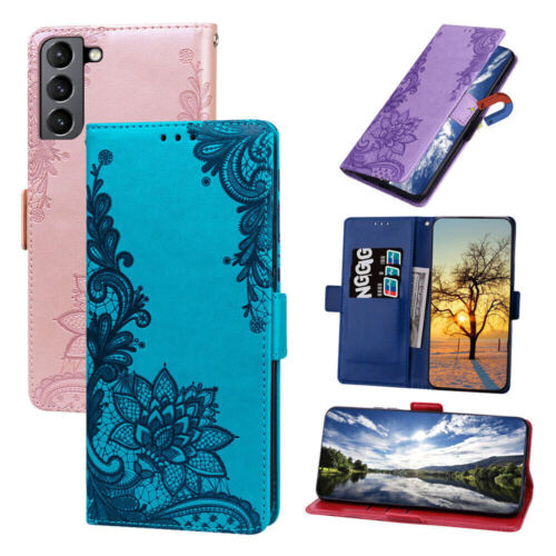Cover Tasche Wallet für Samsung Galaxy S23 S22 S21 S20 Ultra Mode Luxus Schutz - Bild 1 von 14