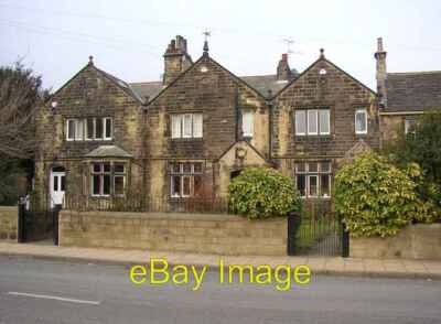 Photo 6x4 19C houses in 17C style Main Street Burley in Wharfedale Date c2008