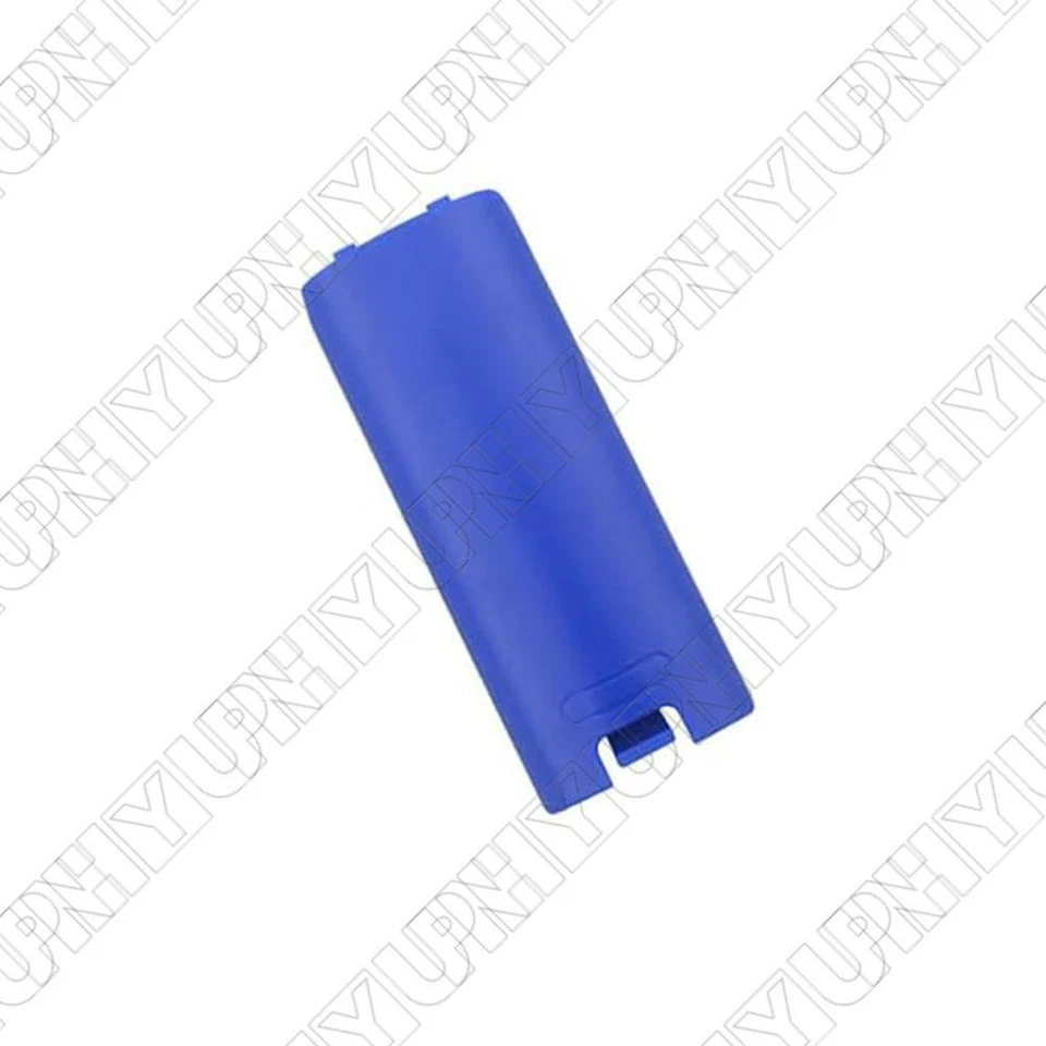 1x Dark Blue Remote Controller Battery Cover Rigid Plastic Fit For Nintendo Wii - Image 3 of 4