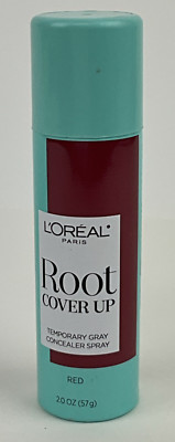 L Oréal Root Cover Up Red Temporary Grey Concealer Spray