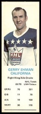 1970-71 Dad's Cookies Garry Ehman California Golden Seals EX-EXMINT SET BREAK!