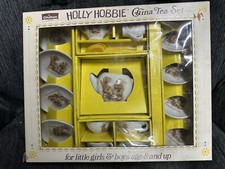 Vintage Chilton Holly Hobbie China Tea Set 1970 3339 Complete Set w Original Box