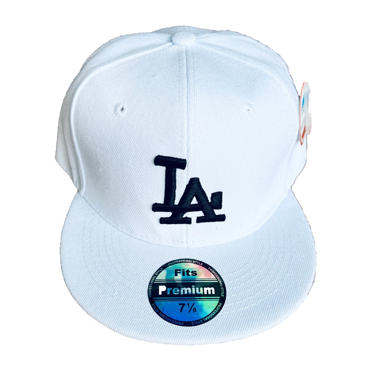 White dodgers store hat